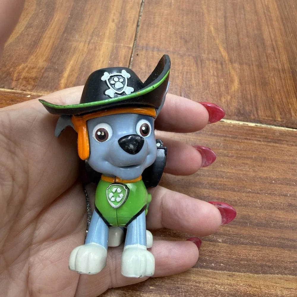 PAW Patrol Pirate Pups Action Pack Lot Ryder Swords Marshall Chase Rocky Parrot